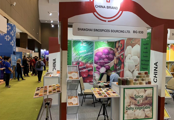 Shanghai Sinospices Sourcing Co., LTD successfully held an exhibition in Indonesia in 2019